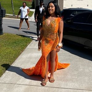 Custom Made Prom Dress